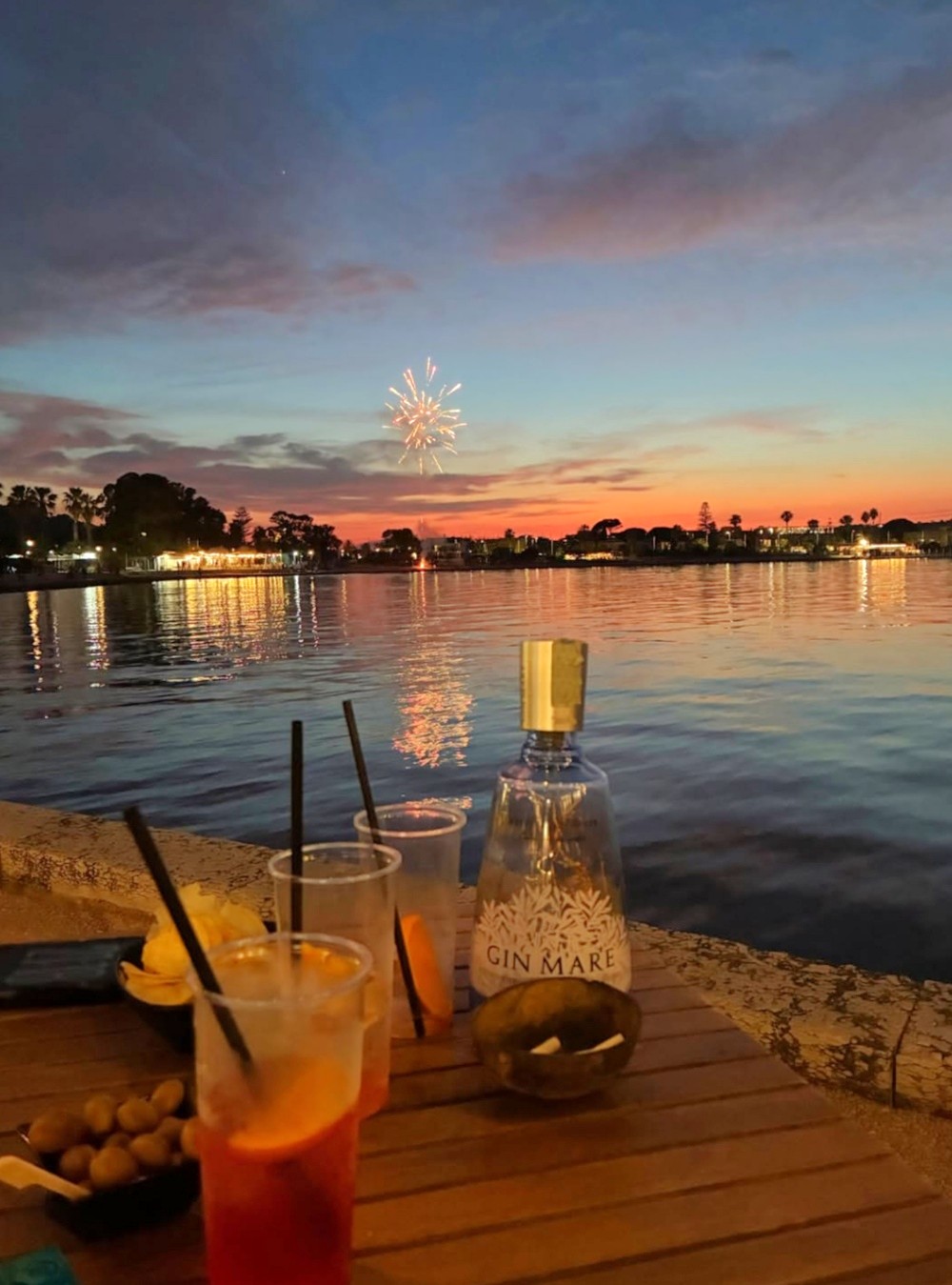 Aperitivo al tramonto a Marina Piccola