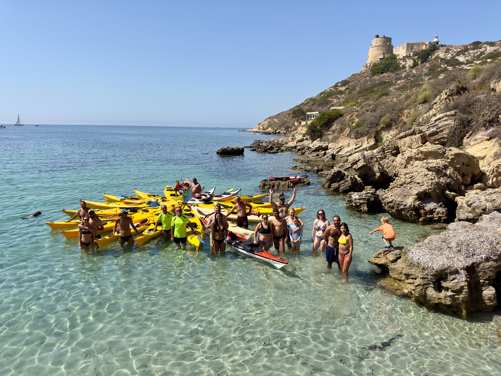 Guida dell'escursione in kayak